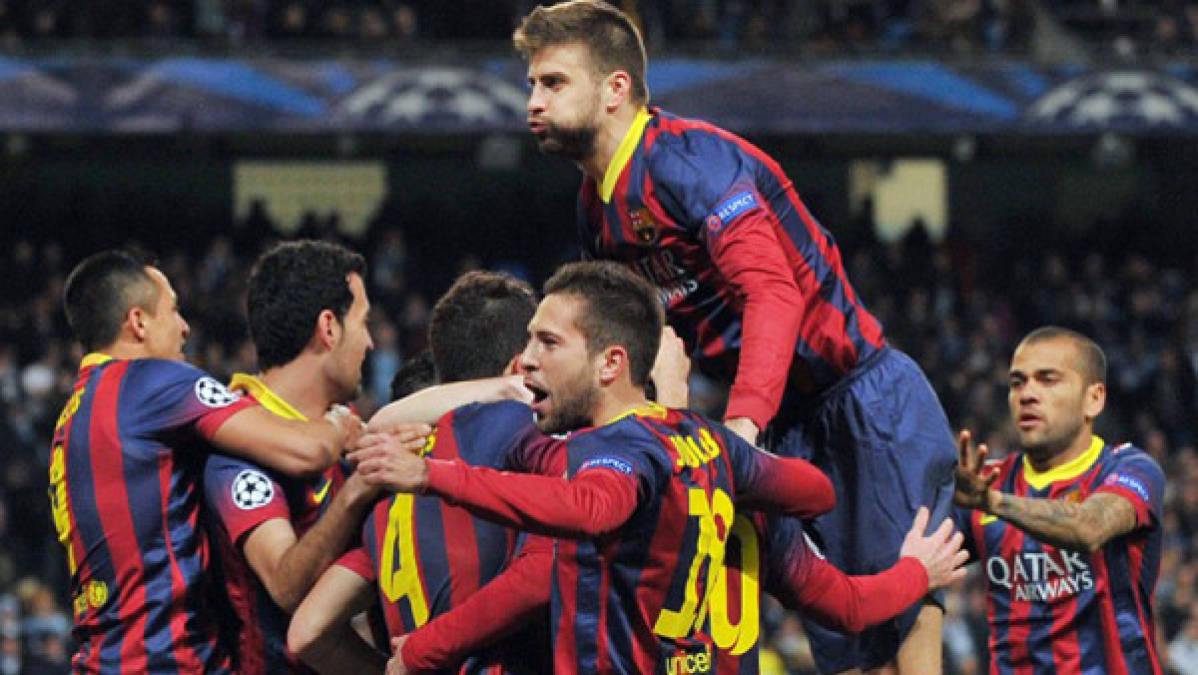 Barcelona tumba al City y toca cuartos de final