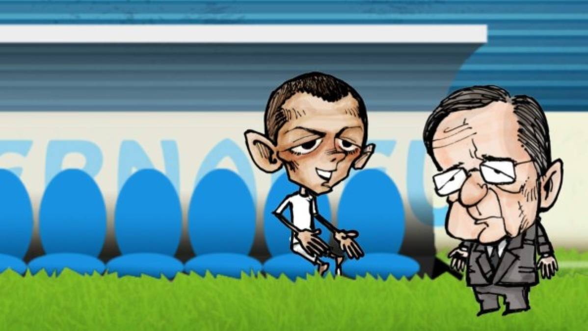 DIEZ-Cómics: La llegada de Chicharito al Madrid