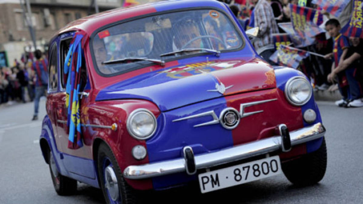 Barcelona celebra a lo grande el título