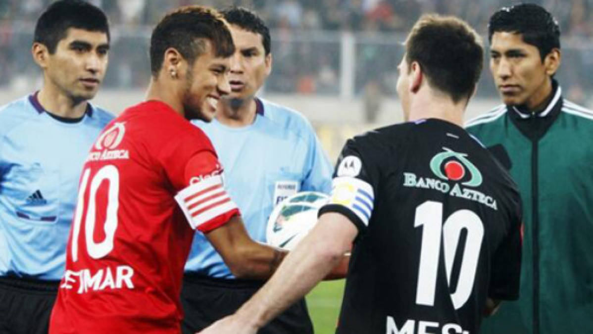 Messi y Neymar deleitaron a Perú en amistoso benéfico