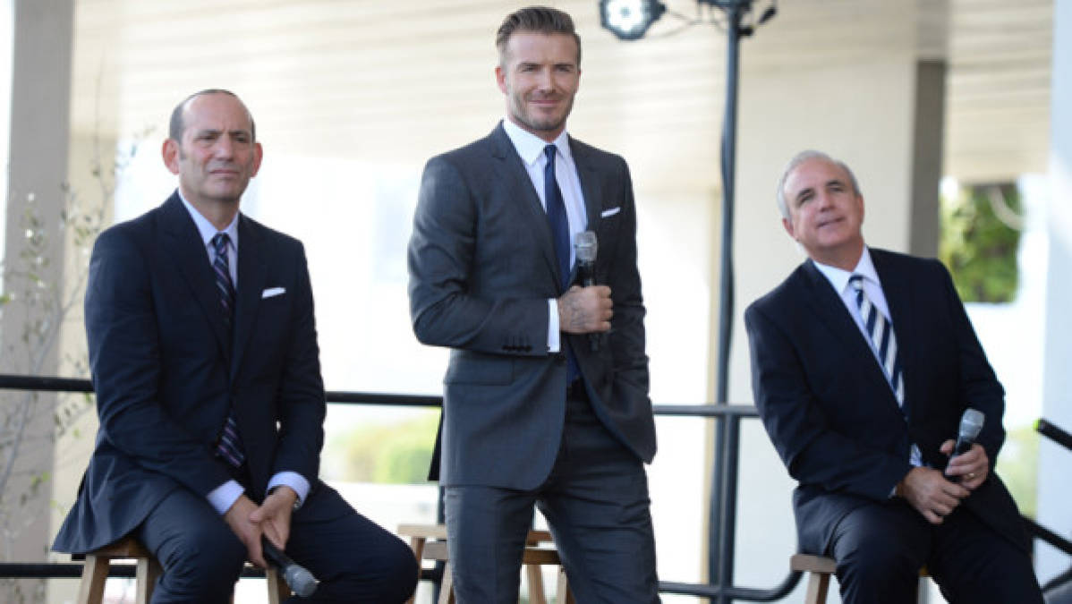 Beckham oficializa franquicia de MLS en Miami