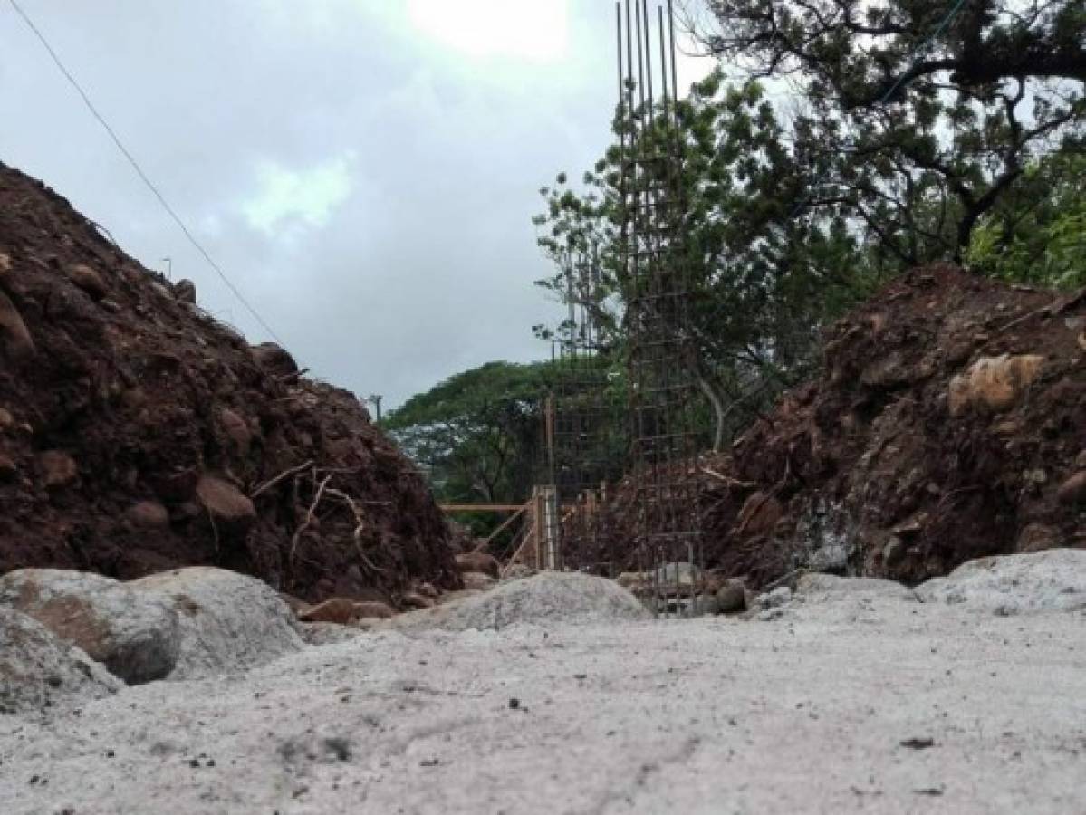 Así es el nuevo y moderno estadio que se construye en Orocuina, Choluteca