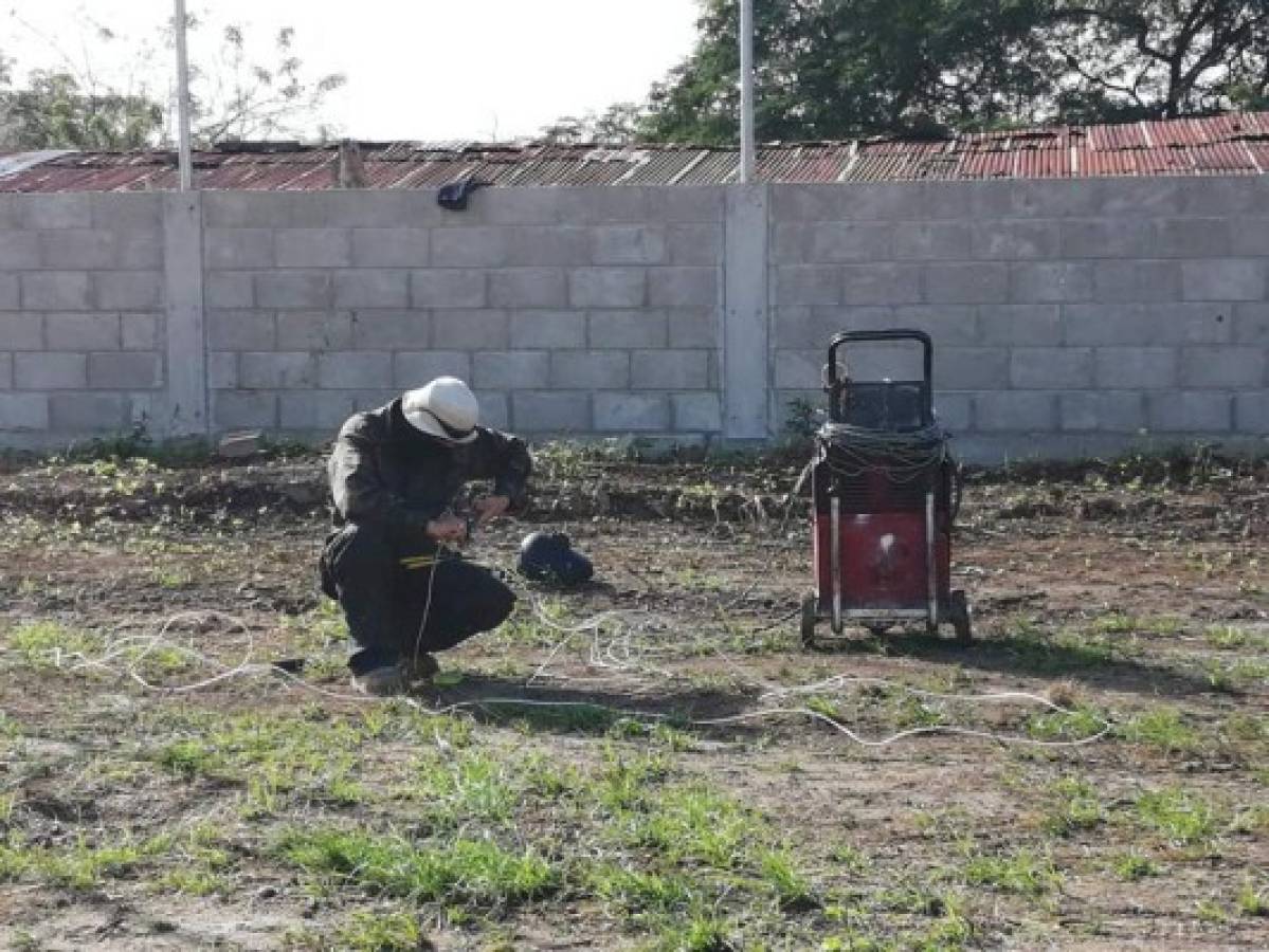 Fotos: Así marchan los trabajos de construcción del estadio de béisbol Mauricio Dubón en Juticalpa