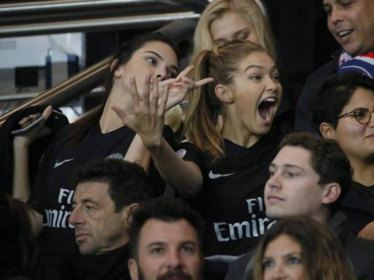 Kendall Jenner, la aficionada más sexy del PSG de Neymar