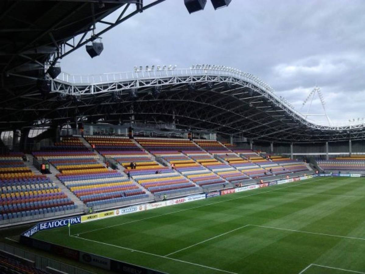 ¡Uno fue casa de un catracho! Los estadios donde Honduras jugará ante Bielorrusia y Grecia