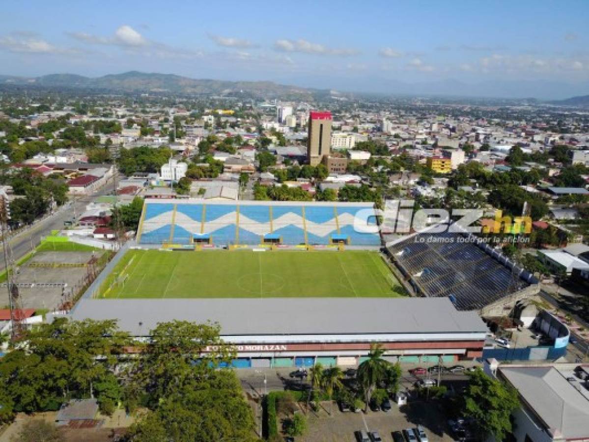 Así avanzan trabajos de remodelación de estadio Morazán para eliminatoria