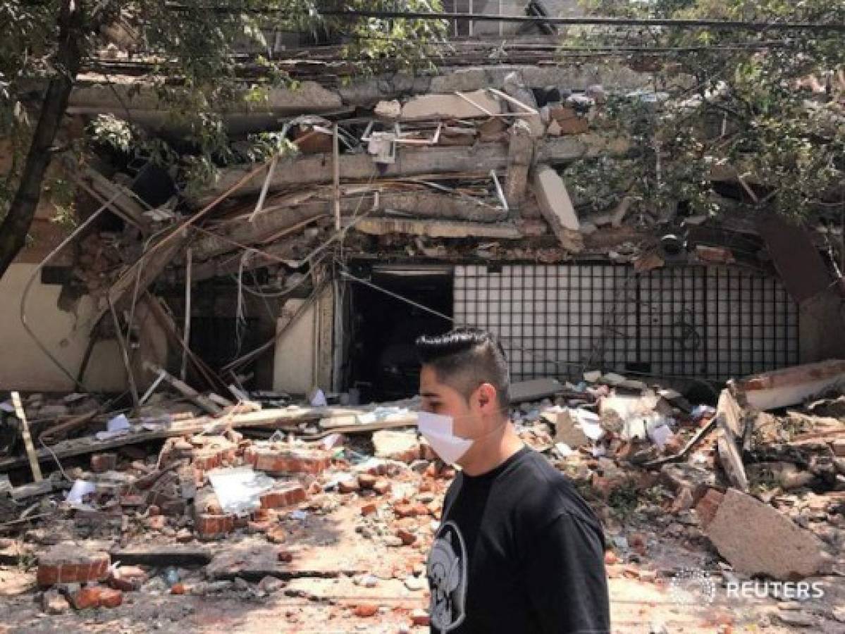 FOTOS: Las impactantes imágenes del terremoto que sacudió México