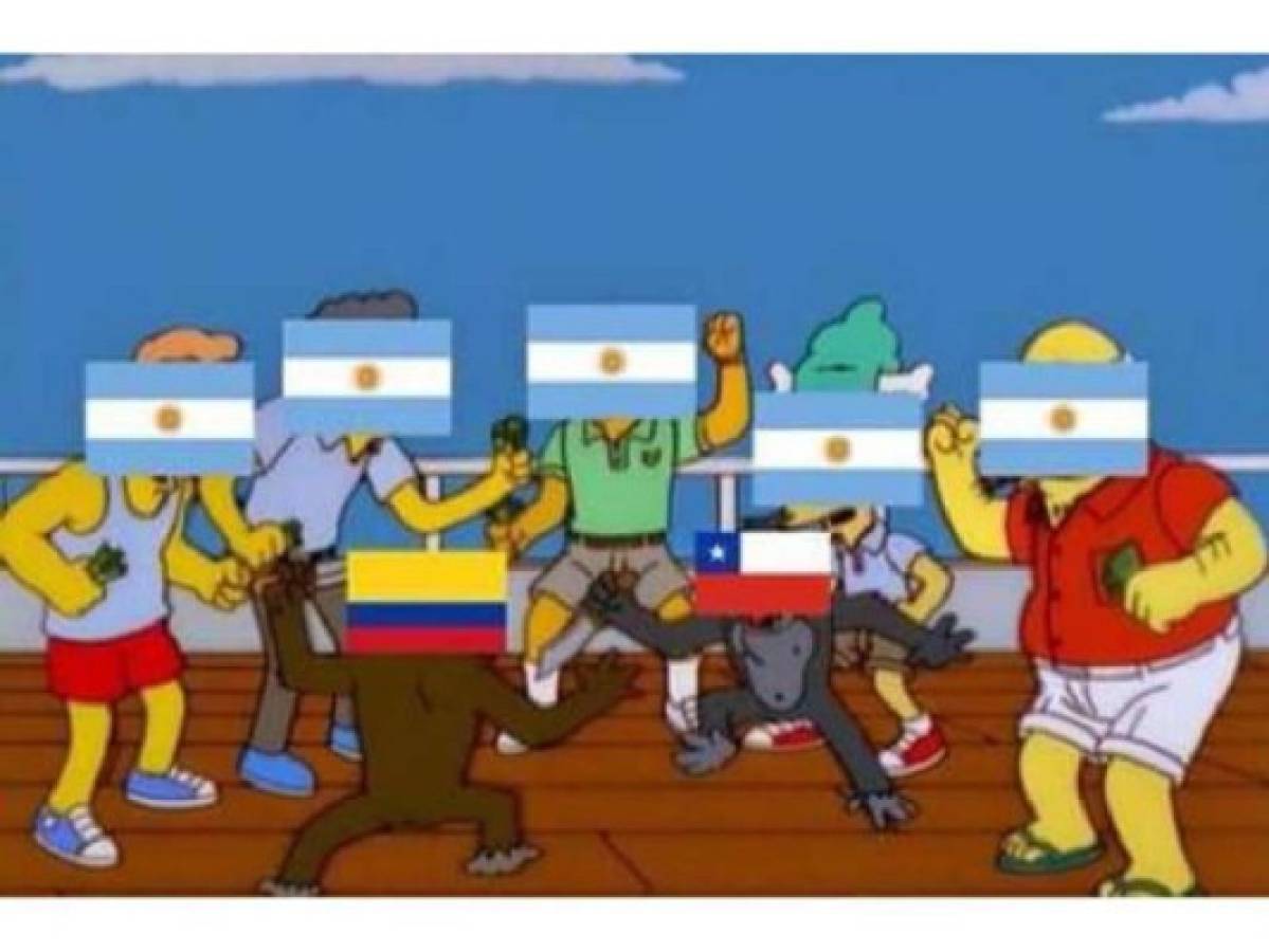 Los mejores memes del triunfo de Chile sobre Colombia en la Copa América