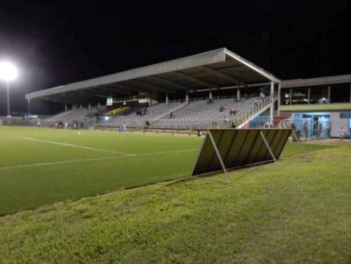 Un diseño bastante peculiar: El estadio de Surinam donde Olimpia jugará ante el Inter por Liga Concacaf