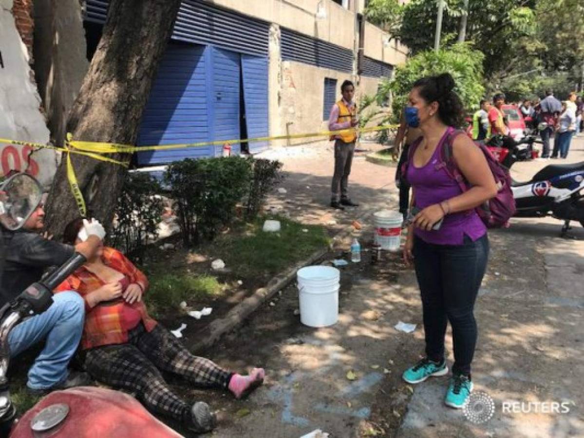 FOTOS: Las impactantes imágenes del terremoto que sacudió México