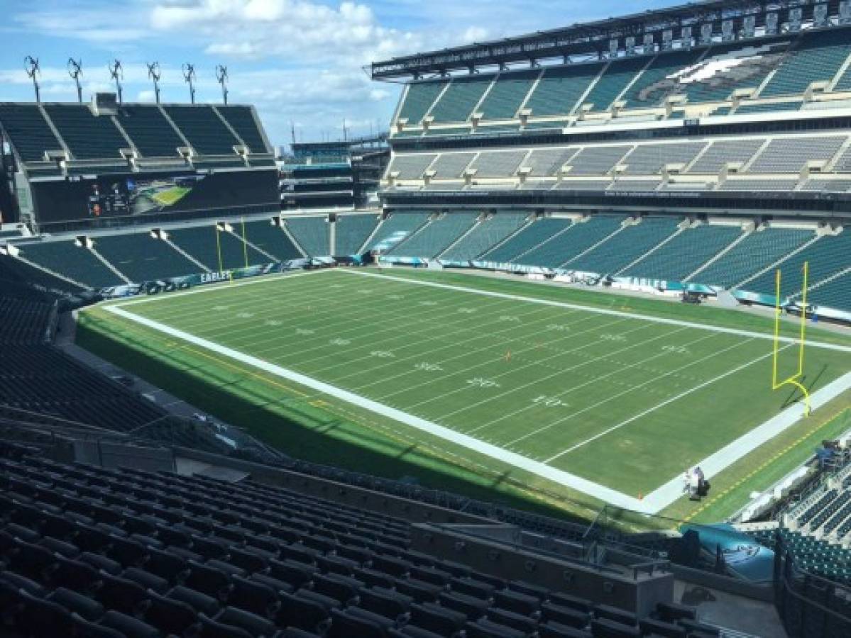 Estadio de primer mundo, el Lincoln Financial Field es el estadio de los Philadelphia Eagles