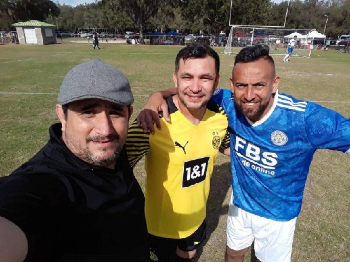 La constelacion de exjugadores de Selección de Honduras que se encontraron en una copa de USA