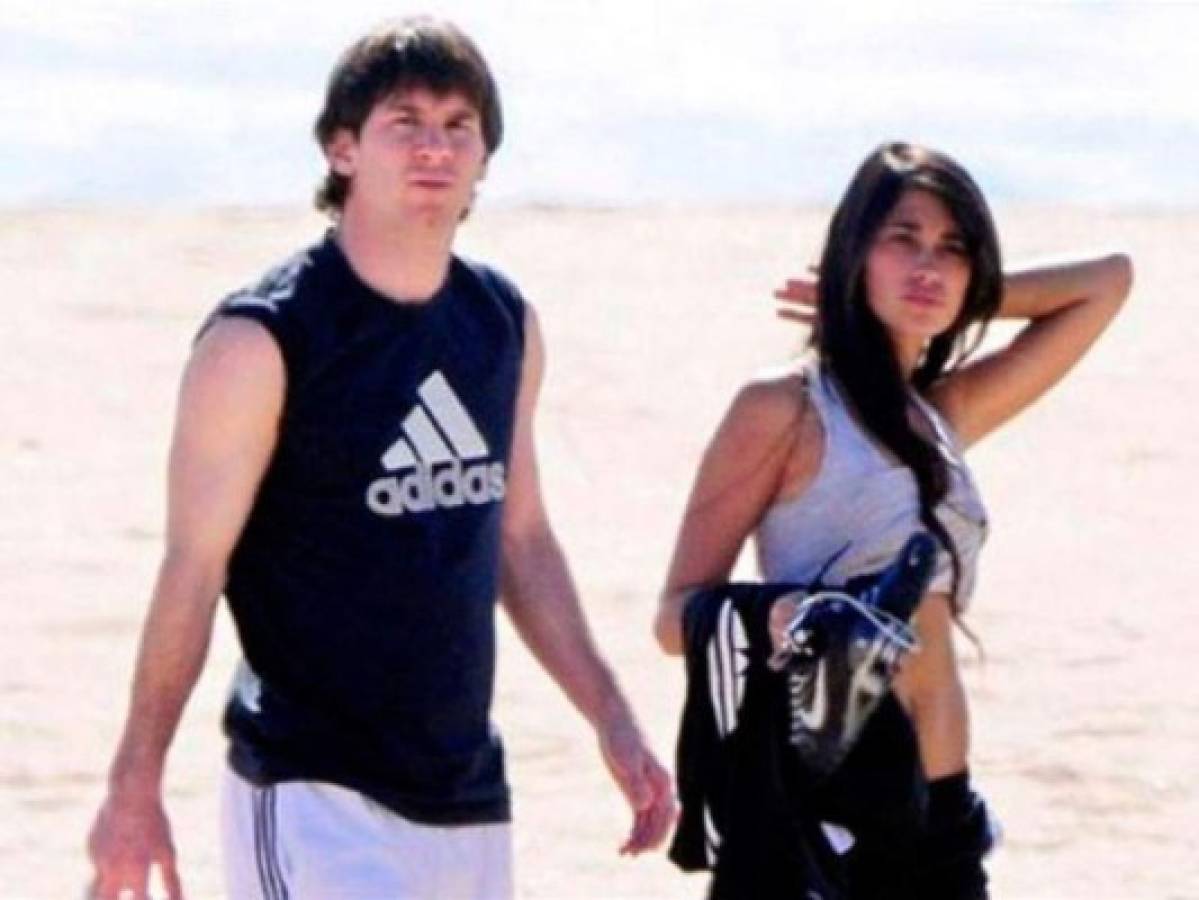 Antes y después: El tremendo cambio de Antonella Roccuzzo, Lionel Messi reveló una nueva foto 