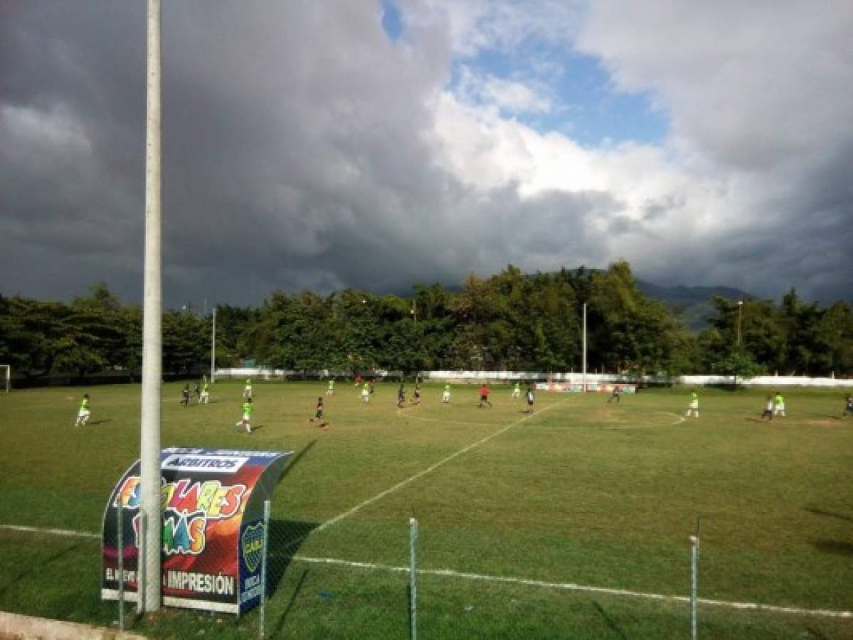 Las canchas que albergarán los juegos del Grupo A del Ascenso en Honduras