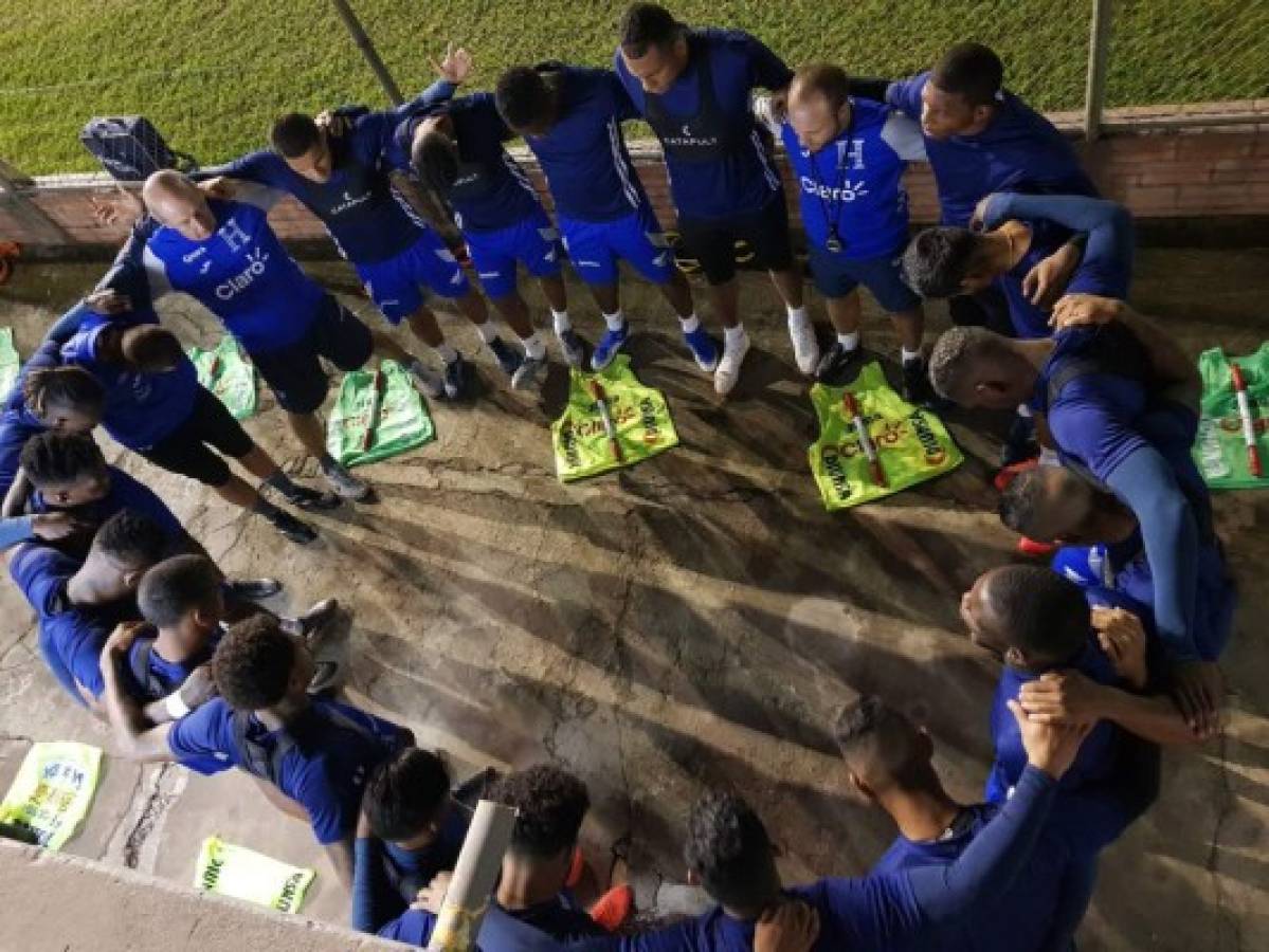 Fotos: Honduras alista el juego con Paraguay con Najar y legionarios de MLS