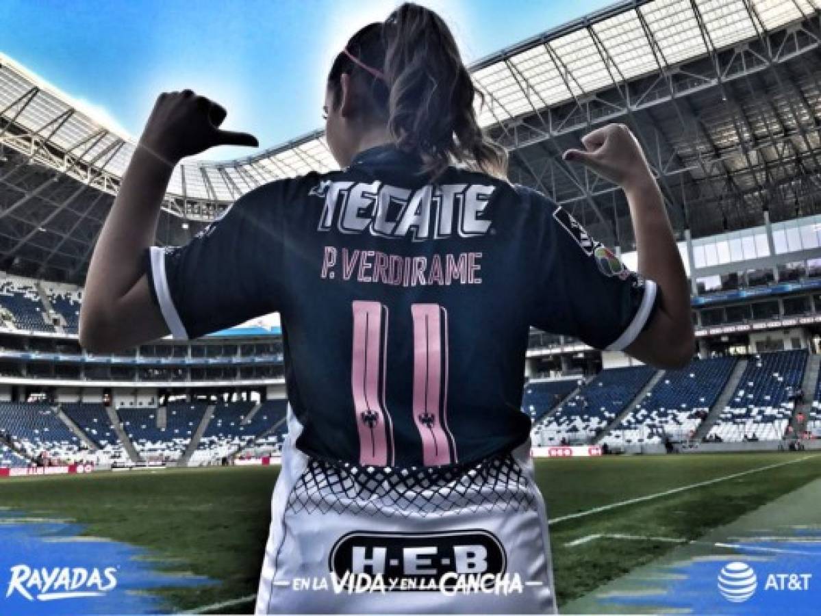 Pamela Verdirame, la guapa goleadora del Monterrey