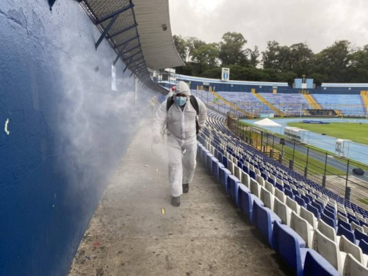 Guatemala regresó al fútbol: Las medidas de bioseguridad que tomaron en el fútbol chapín