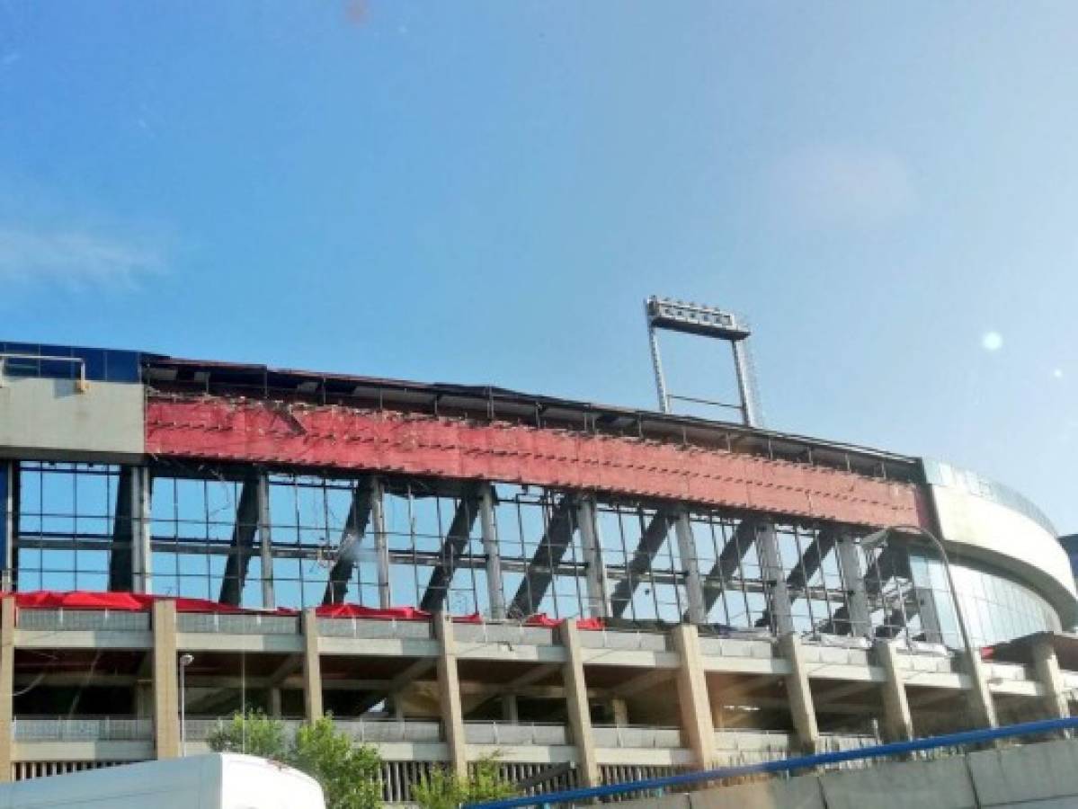 Doloroso: Así luce ahora el Vicente Calderón, la vieja 'caldera' del Atlético de Madrid