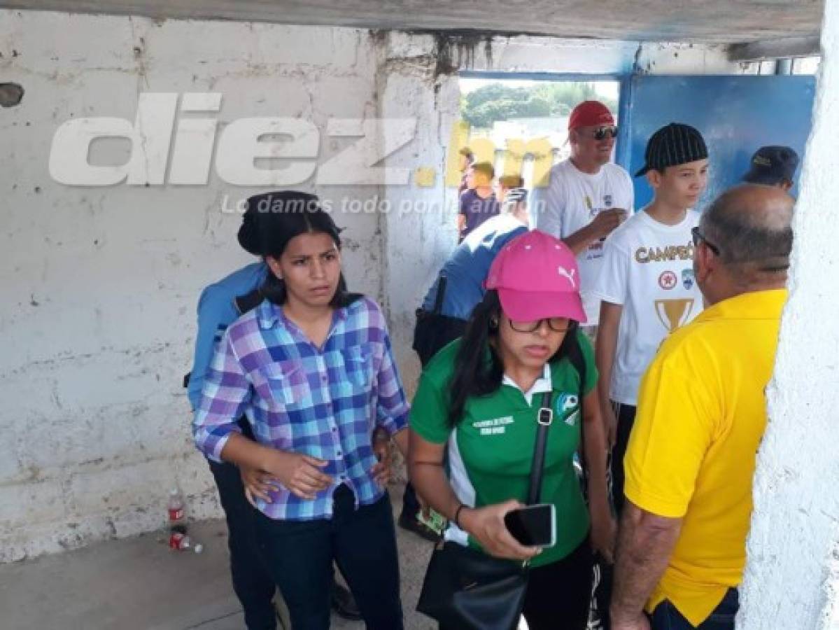 EN FOTOS: Siguatepeque vibra con visita de Olimpia y el humilde autobús en que llegó Real de Minas