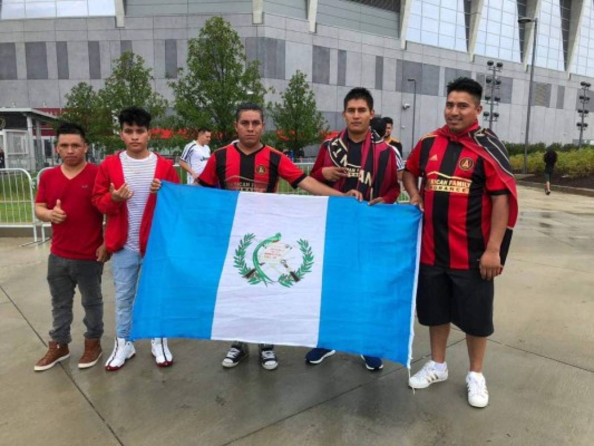 Juego de las Estrellas: Hondureños ponen el ambiente en el Mercedes-Benz Stadium