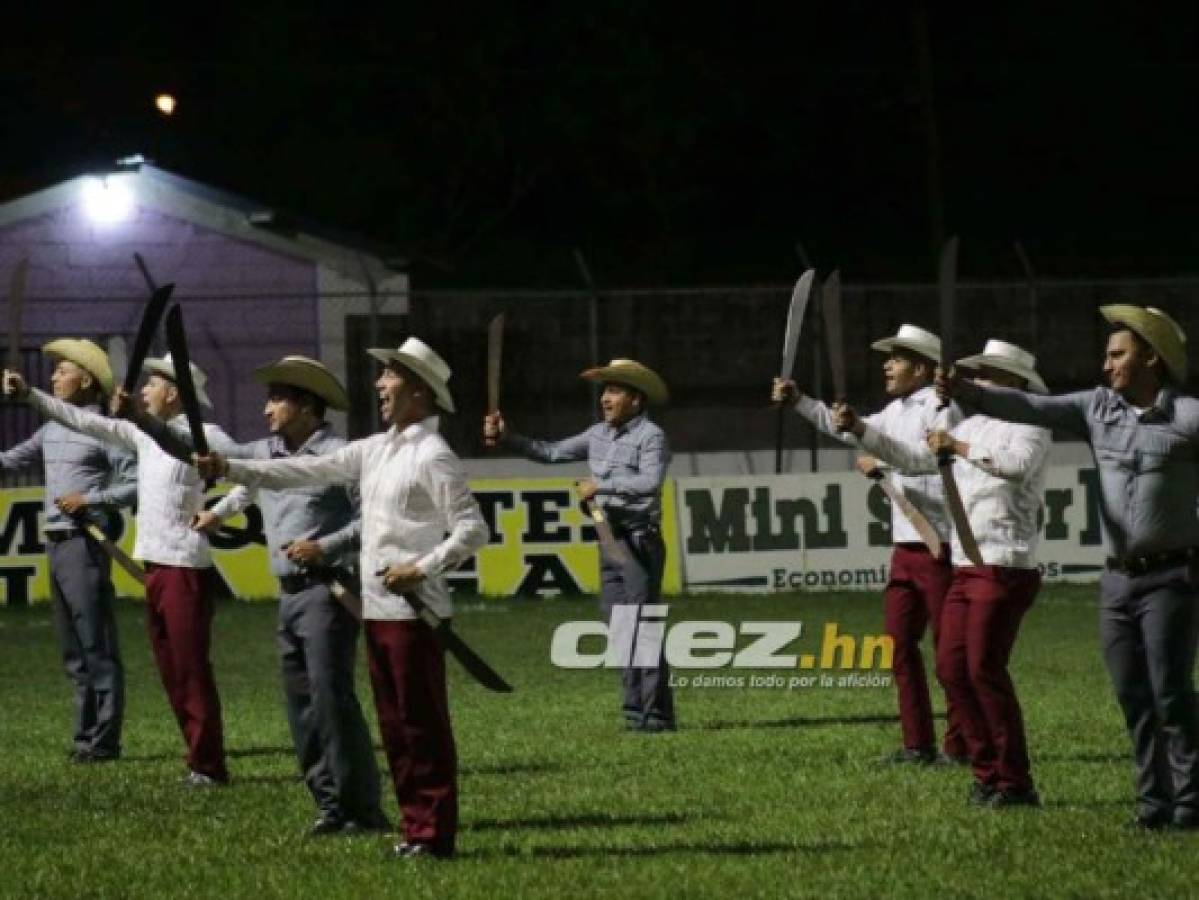 Gesto de Motagua con niños en Danlí, homenaje de Real España y el baile del 'machetazo' en Tocoa  
