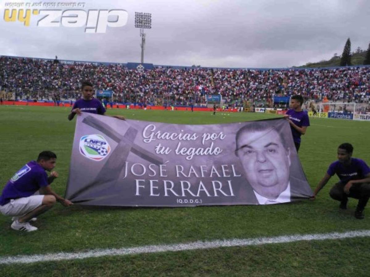 El llenazo de la afición del Motagua y Olimpia en la Gran Final del torneo Apertura