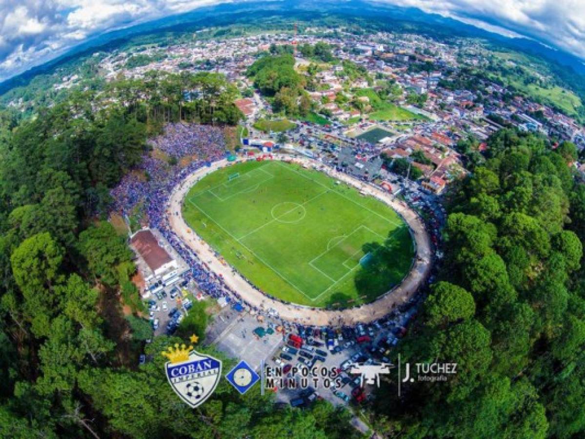 El ecológico estadio Verapaz de Guatemala ¡una belleza!