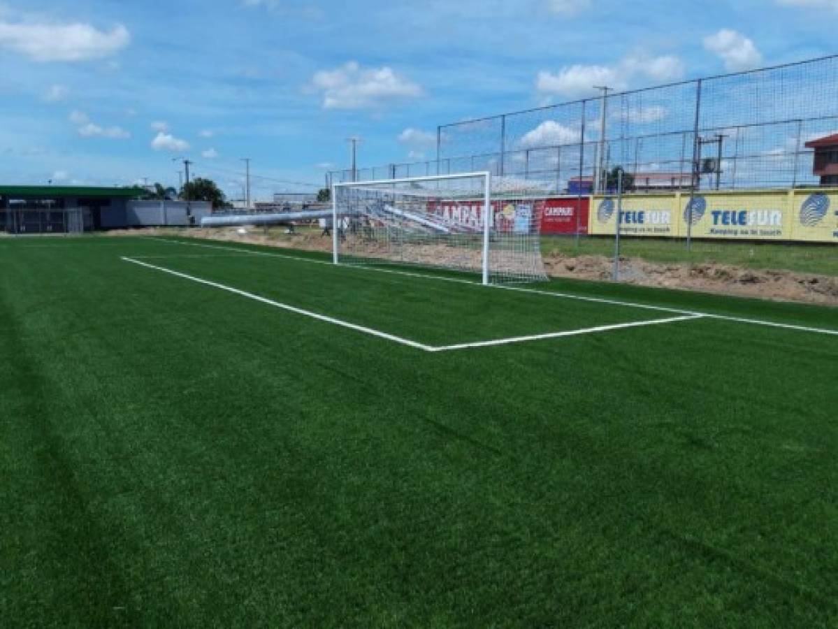 Un diseño bastante peculiar: El estadio de Surinam donde Olimpia jugará ante el Inter por Liga Concacaf