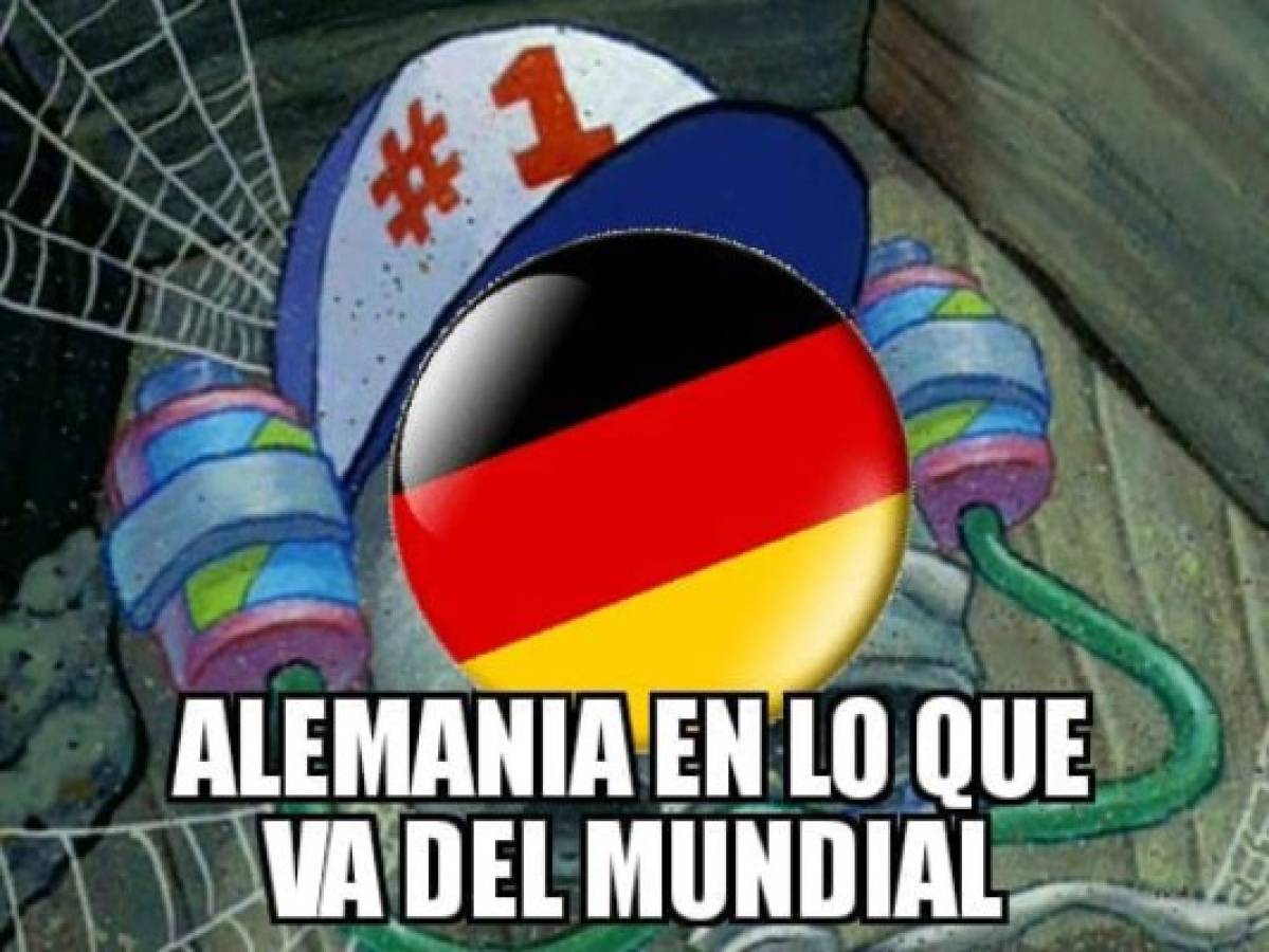 MEMES: Hacen pedazos a Alemania por su eliminación del Mundial de Rusia