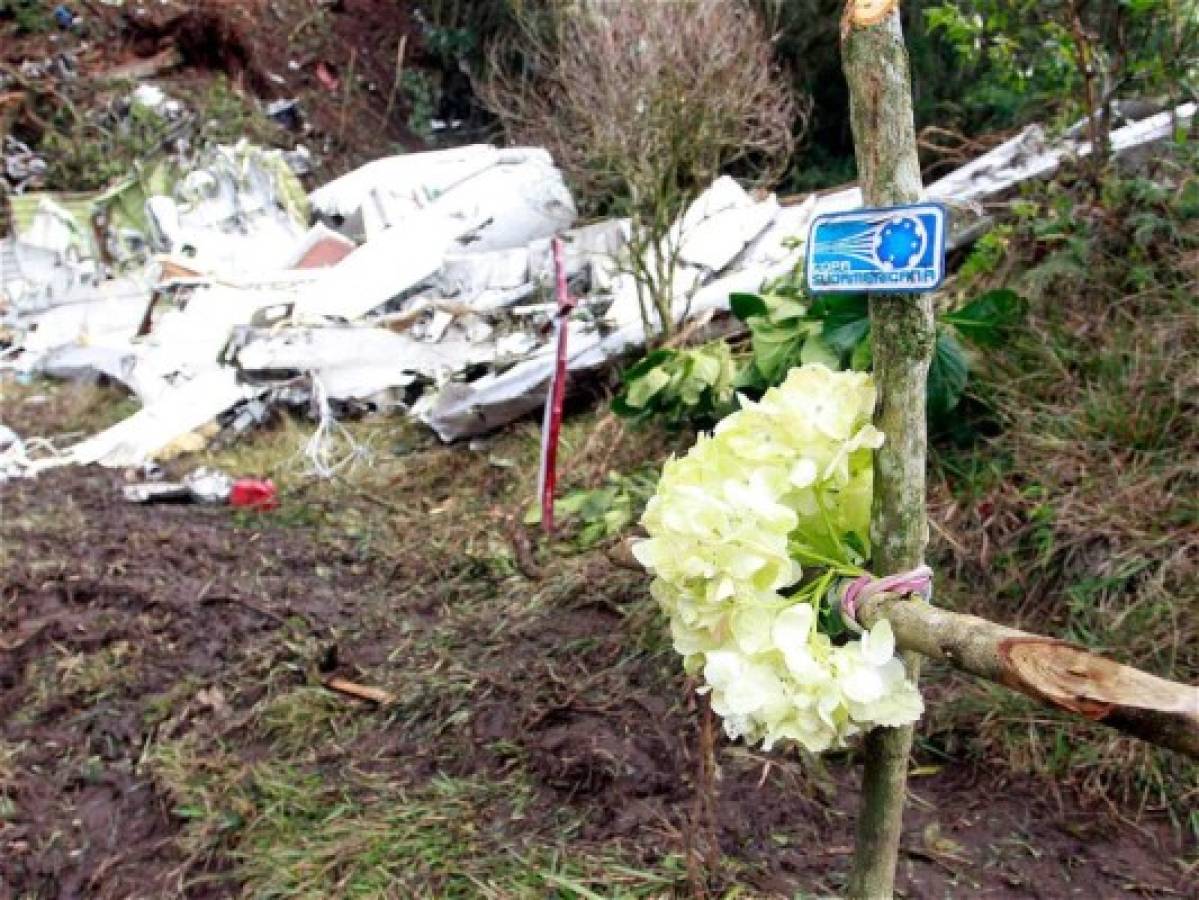 FOTOS: Así luce hoy el lugar donde se estrelló avión del Chapocoense