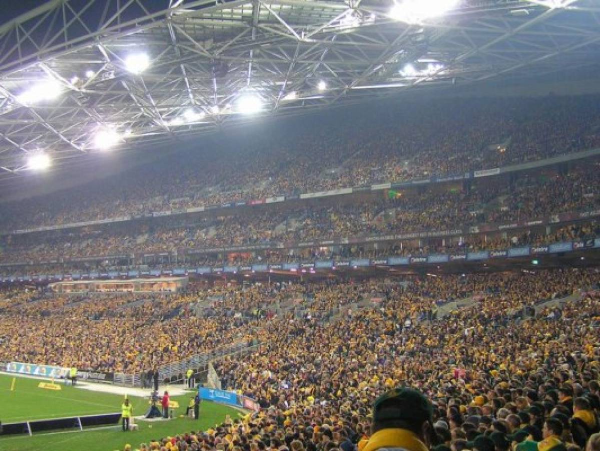 ¡Es una locura! Así se viven los partidos de Australia en el ANZ Stadium