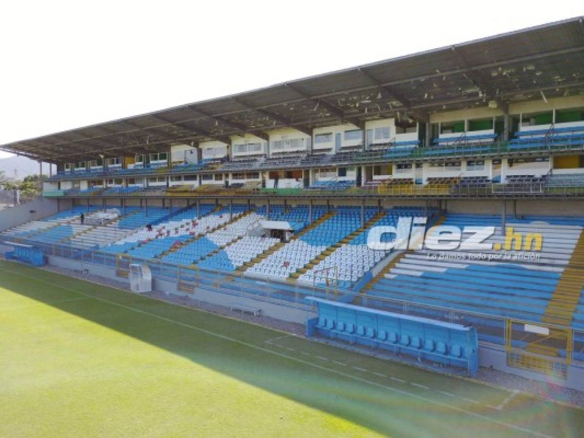 Así avanzan trabajos de remodelación de estadio Morazán para eliminatoria