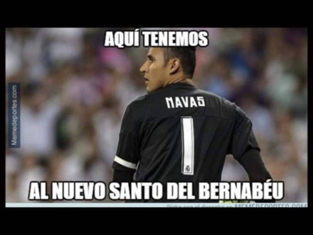 ¡Vaya creatividad! Las redes se llenaron de memes tras actuación de Keylor Navas