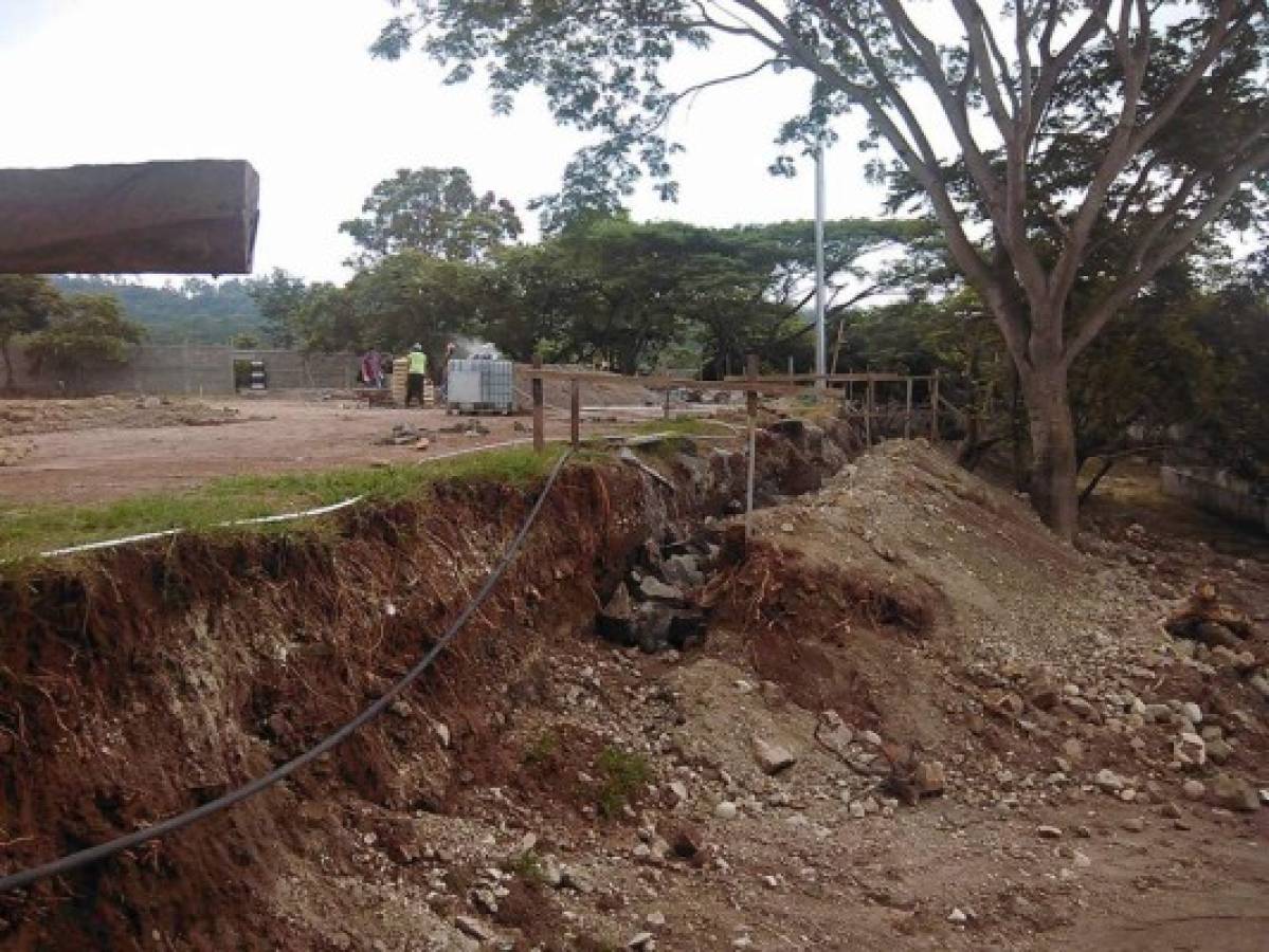 Este es el nuevo estadio que se está construyendo en Honduras