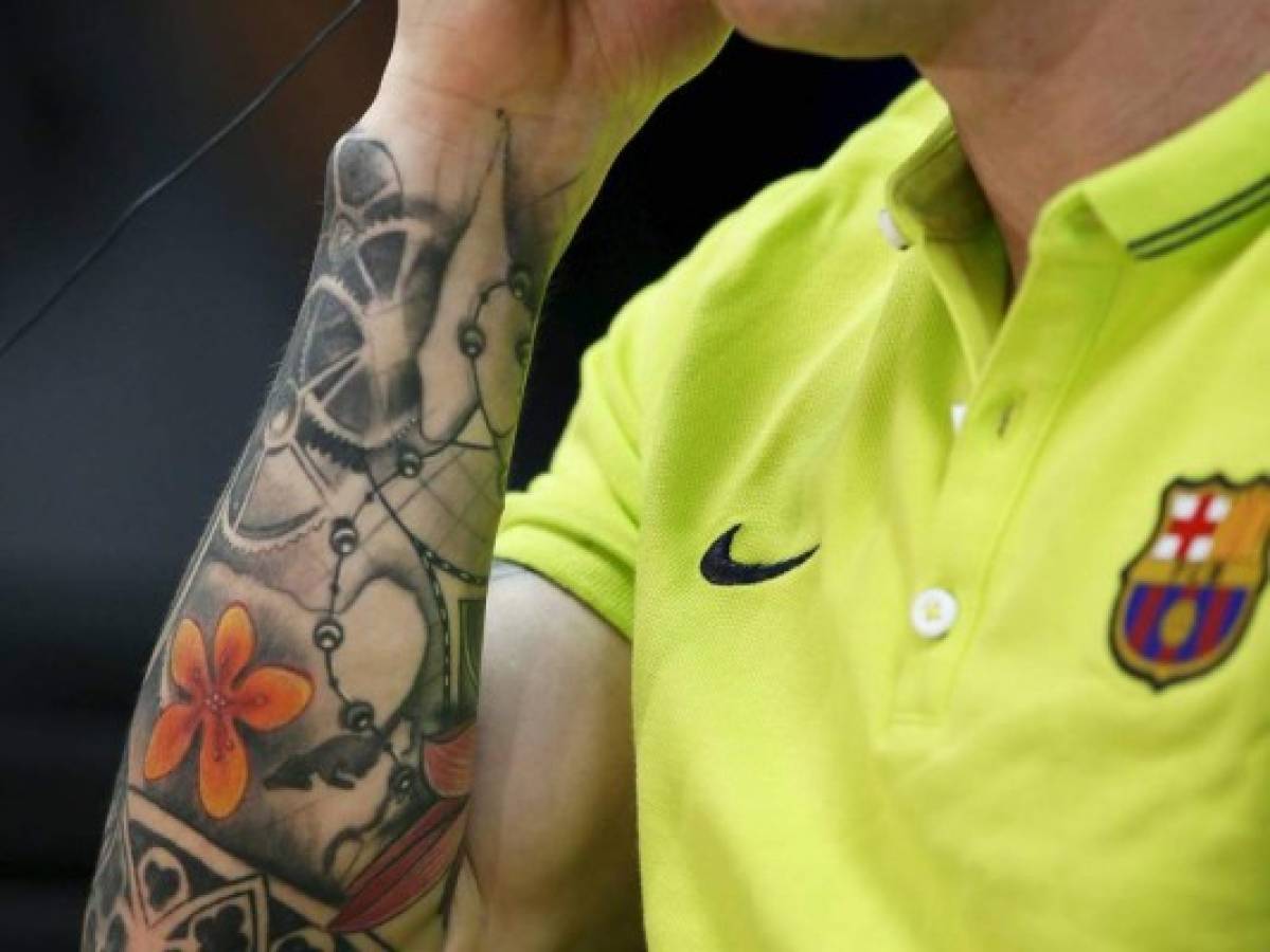 FOTOS: Todos los tatuajes del argentino Lionel Messi