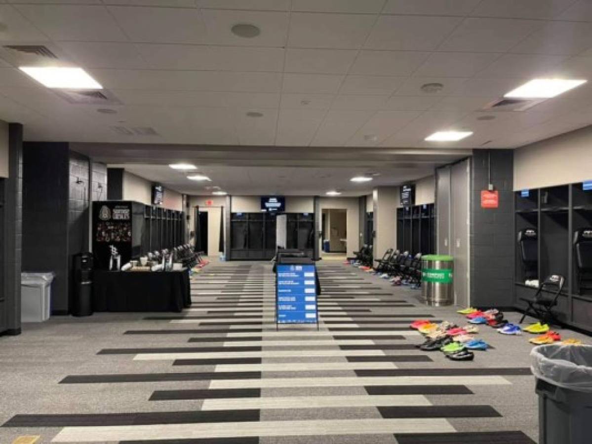 ¡Selfie, masaje y el camerino de la 'H'! Así fue reconocimiento de cancha de Honduras y México en Atlanta