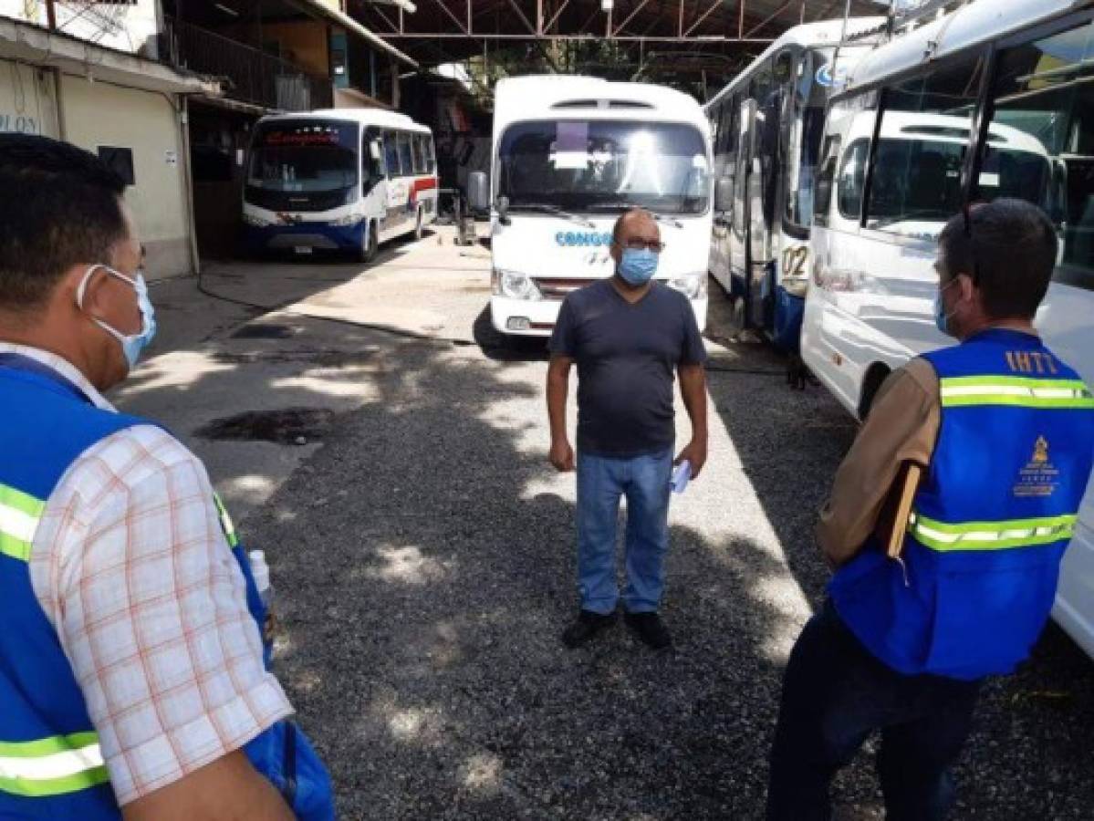 Las empresas de buses interurbanos que volverán a trabajar este lunes en Honduras