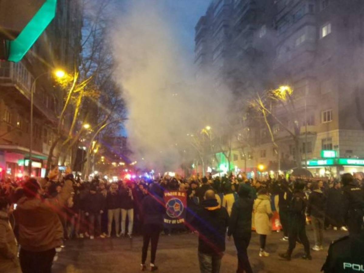 EN FOTOS: La brutal llegada del Real Madrid al Santiago Bernabéu