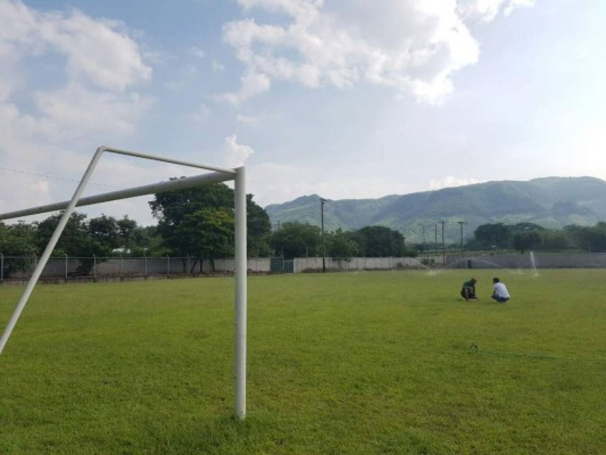 ¡Qué bonito! Así quedó el estadio de Orocuina que será estrenado este sábado