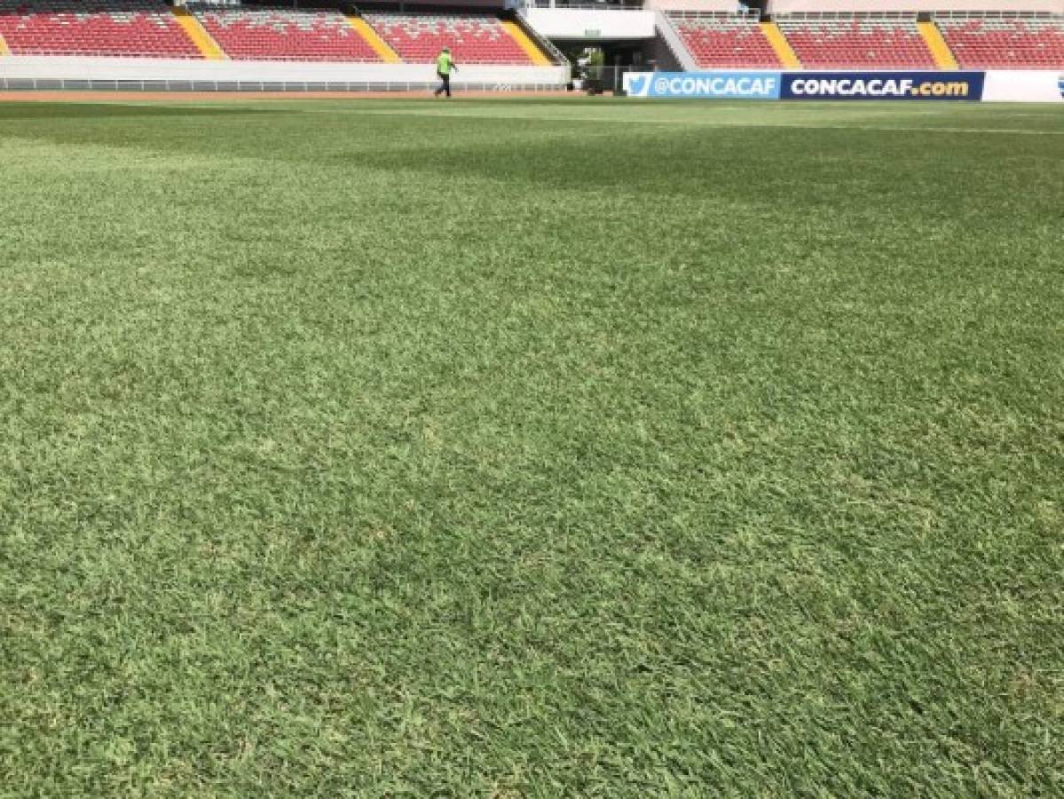 ¡LINDO! Así luce la cancha del estadio de San José donde jugará Olimpia