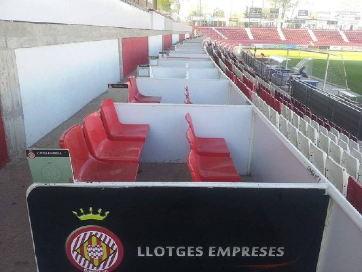 ESPECTACULAR: El estadio Municipal de Montilivi, la nueva casa del 'Choco' Lozano