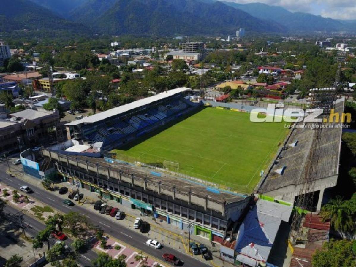 Así avanzan trabajos de remodelación de estadio Morazán para eliminatoria