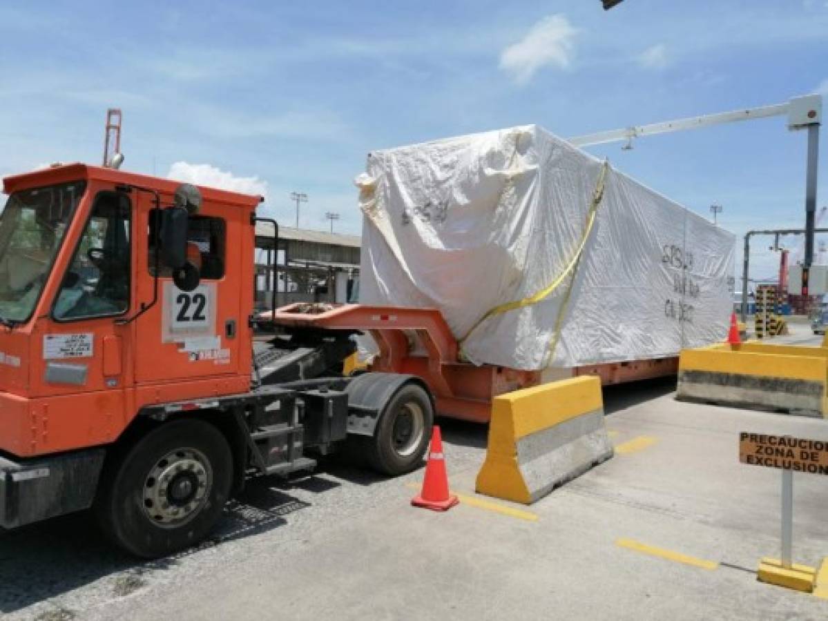 FOTOS: Llegan los dos primeros hospitales móviles a Honduras, pero vendrían incompletos