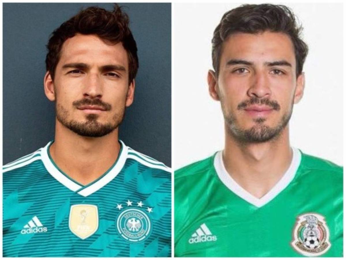 Con tres hondureños en lista: Futbolistas que increíblemente son parecidos a otros