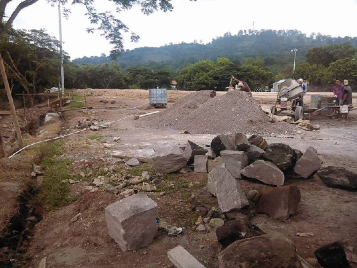 Este es el nuevo estadio que se está construyendo en Honduras