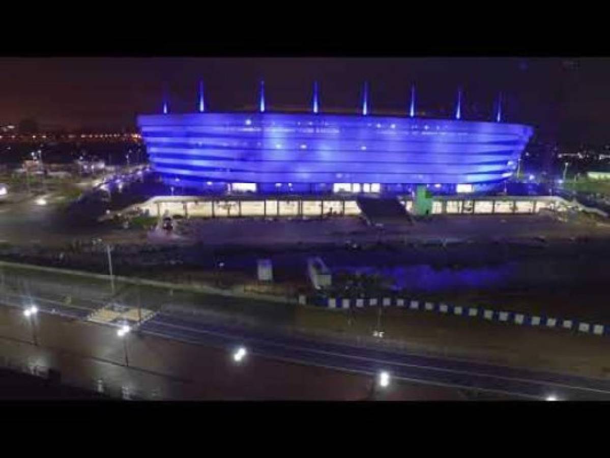 ¡Espectacular! Inauguran en Rusia el hermoso estadio de Kaliningrado