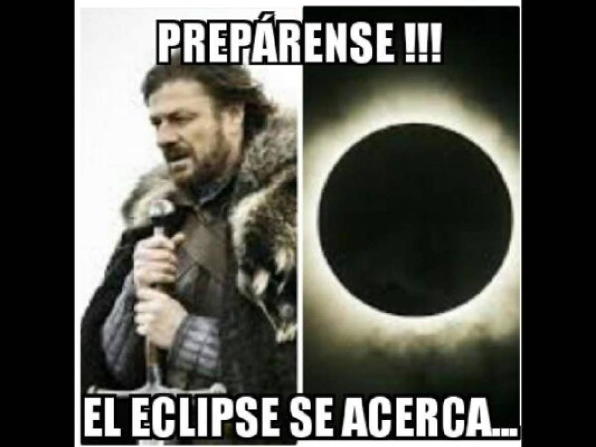 Los divertidos memes del 'gran eclipse americano'