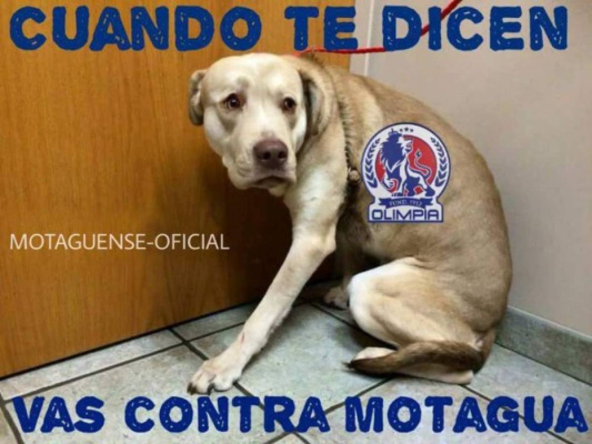 Motagua revienta con memes al Olimpia tras golearlo en Comayagua