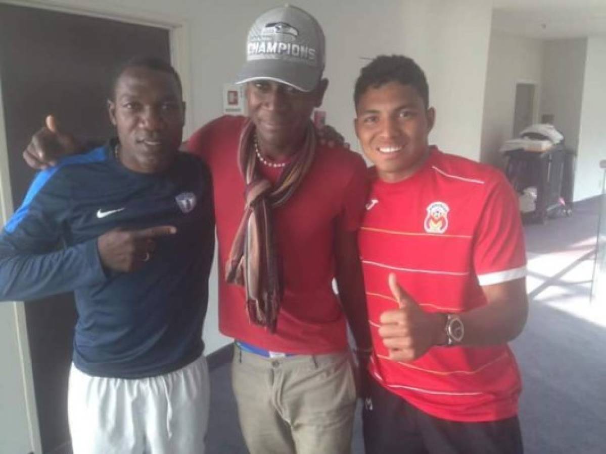 FOTOS: Así disfruta Brayan Laboriel con los jugadores del América de México