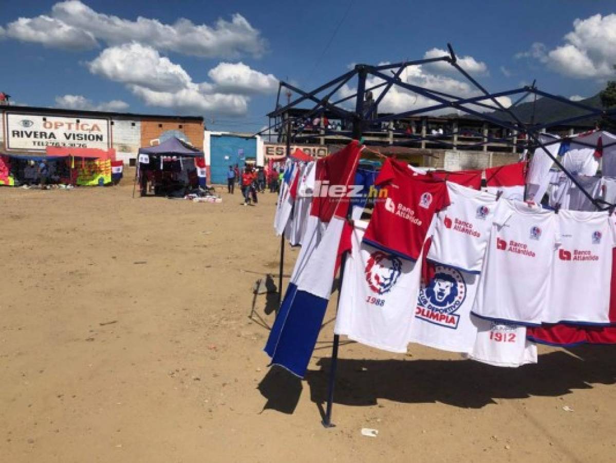 Fotos: Olimpia visita Danlí y provoca locura y llenazo en el Estadio Marcelo Tinoco